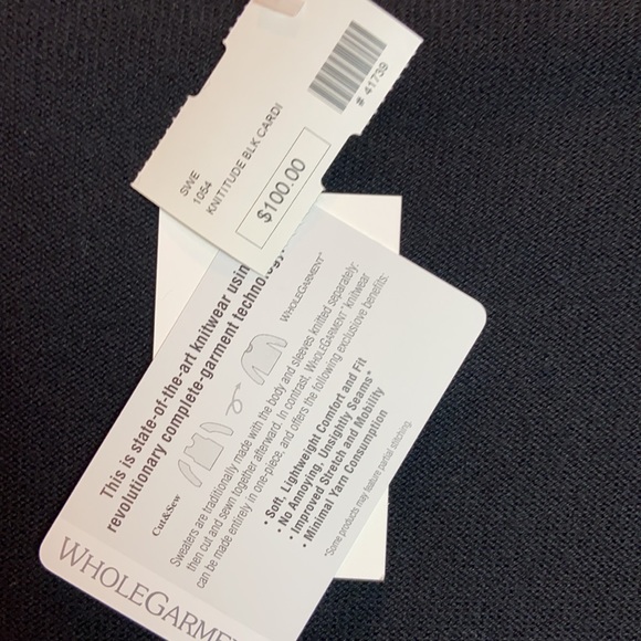 Knititude Black Jayden Cardigan Pockets NWT - Picture 3 of 7